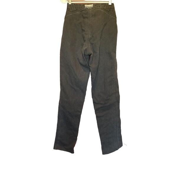 Vintage Rockies Rocky Mountain Jeans Worn in Black 27/5 Made in USA High Rise - Picture 6 of 10